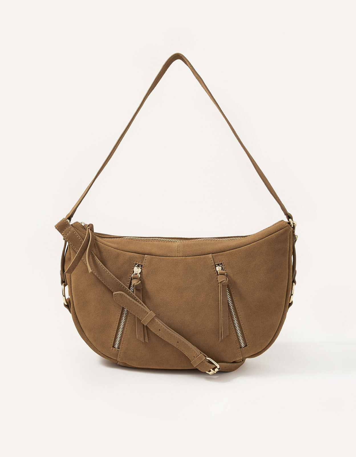 suede shoulder bag
