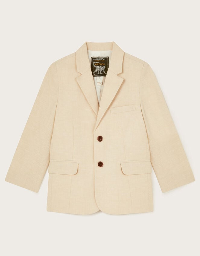 Smart Pocket Detail Blazer, Natural (STONE), large