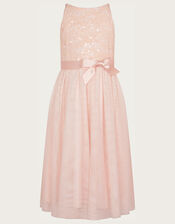 Lacey Sequin Truth Maxi Dress, Pink (PINK), large