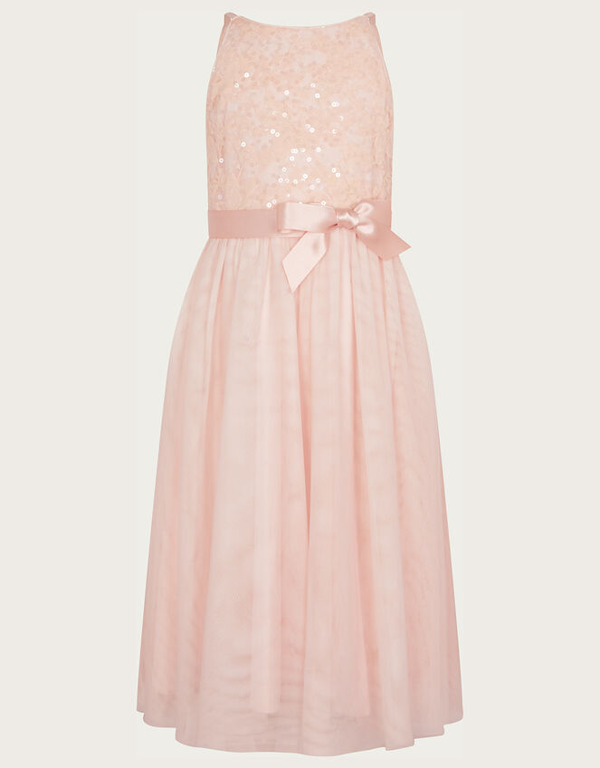 Lacey Sequin Truth Maxi Dress, Pink (PINK), large