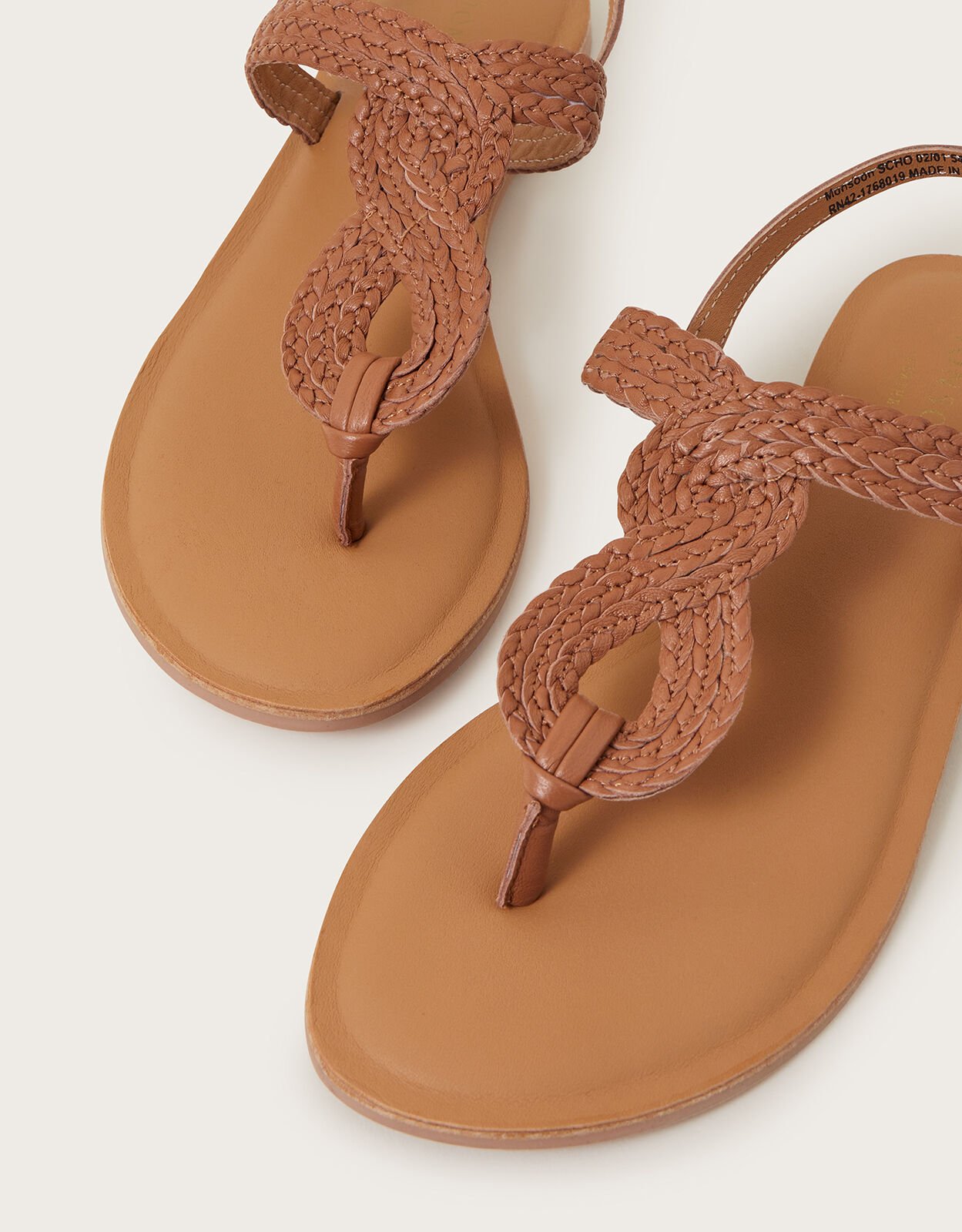 Leather toe post sandals uk 2025
