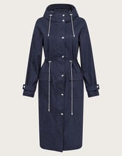 Rory Showerproof Rain Coat, Blue (NAVY), large