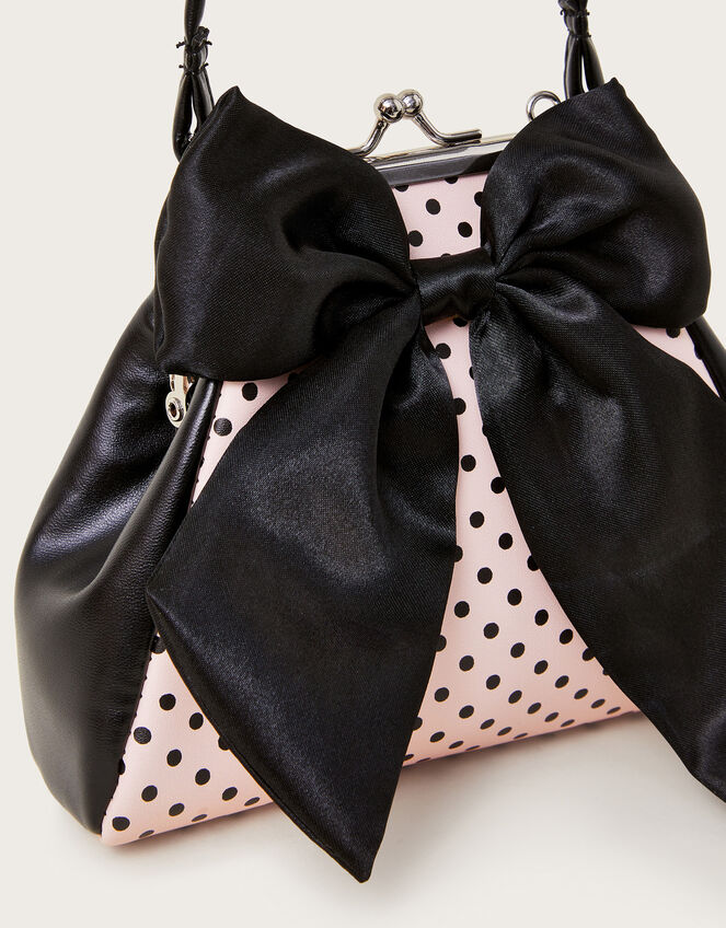 Emily Bow Polka Dot Bag, , large