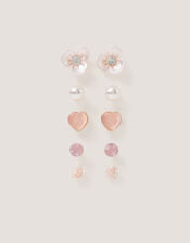 5-Pack Bridesmaid Stud Earrings, , large