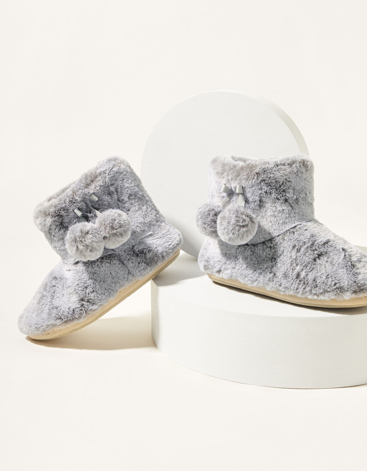 furry slipper boots uk