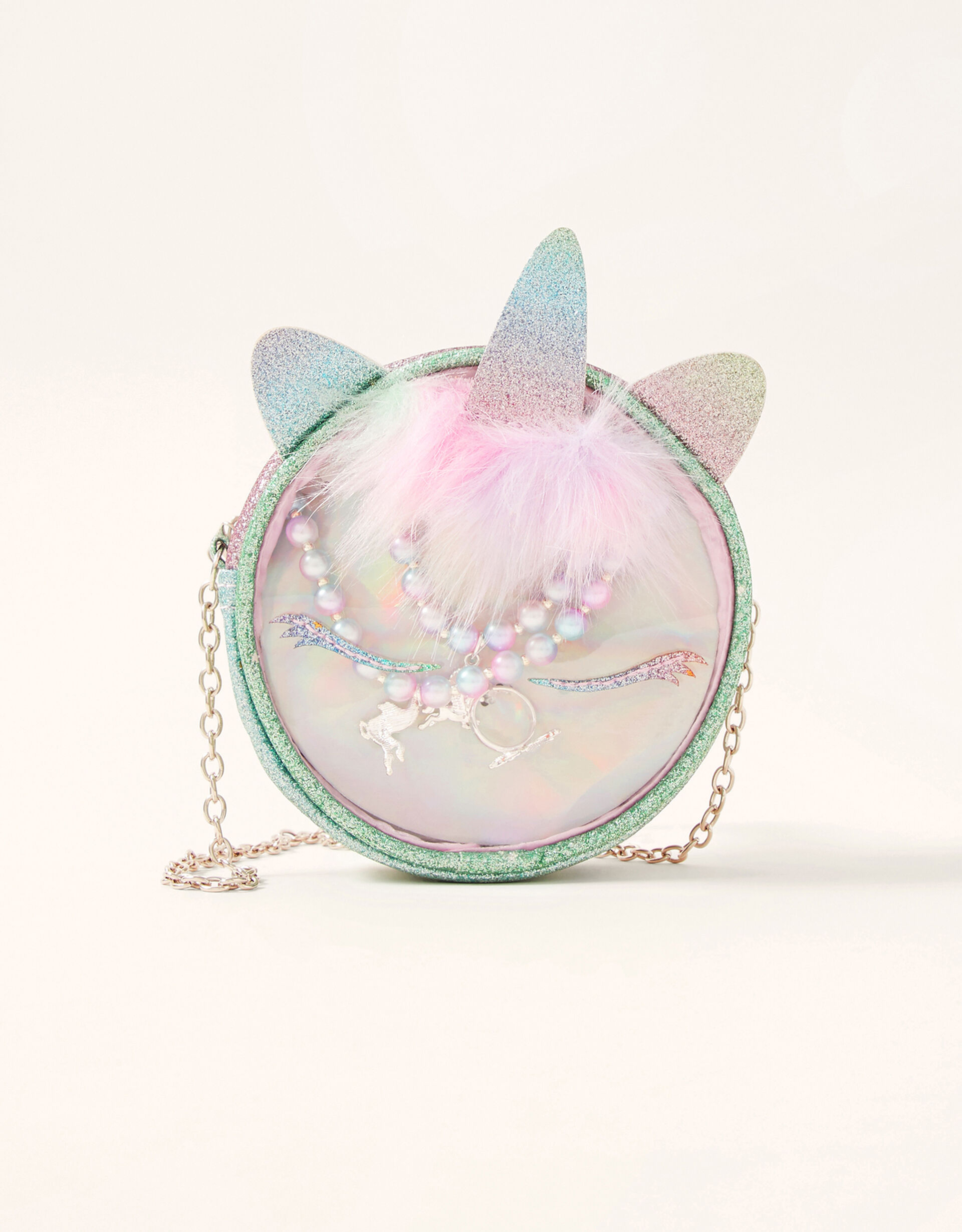 Unicorn in Pink Jewel Bag main image 1