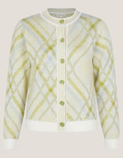 Ali Argyle Cardigan, Ivory (IVORY), large