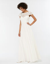 Catherine Lace Maxi Wedding Dress, Ivory (IVORY), large