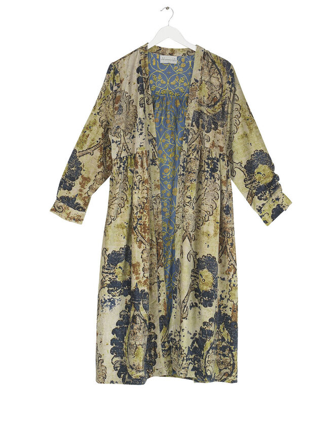 One Hundred Stars Dhurrie Velvet Duster , , large