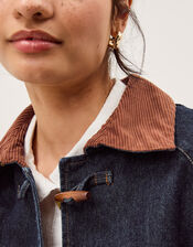 Kit Denim Barn Jacket, Blue (INDIGO), large