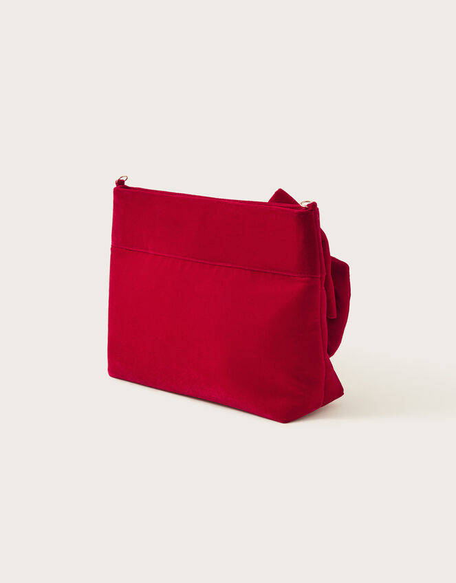 Velvet Bow Bag, , large