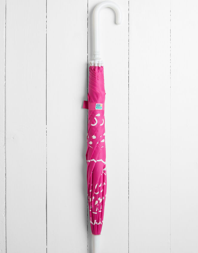 Grass and Air Colour-Revealing Umbrella, Pink (BRIGHT PINK), large