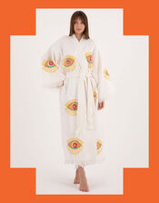 Meraki Beach Eye Kimono, , large