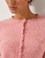 Sera Scallop Cardigan, Pink (PINK), large