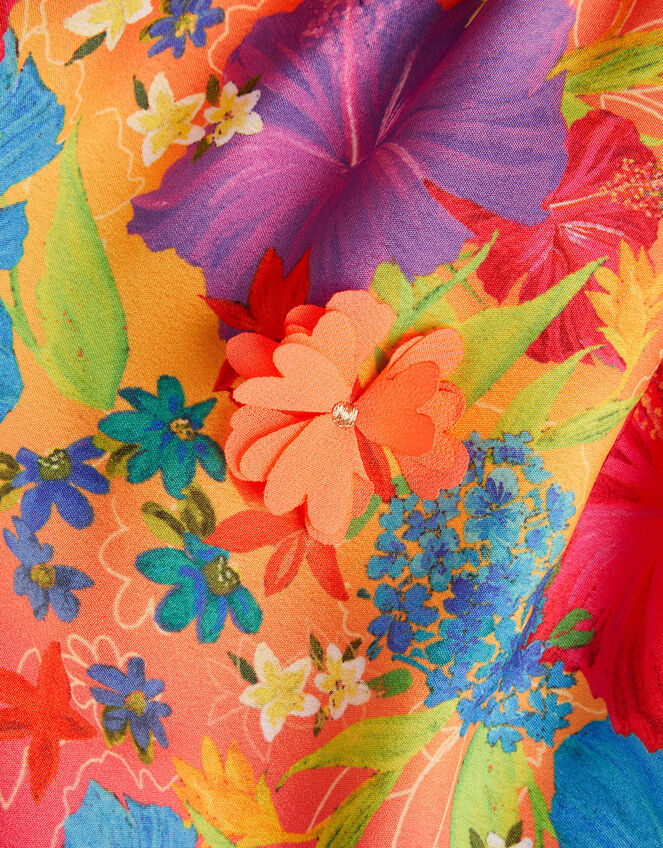 Ombre Floral Skirt, Multi (MULTI), large
