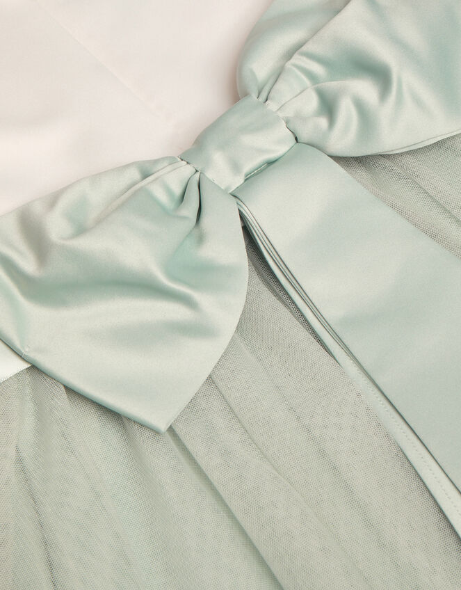 Tulle Bridesmaid Dress, Green (SAGE), large