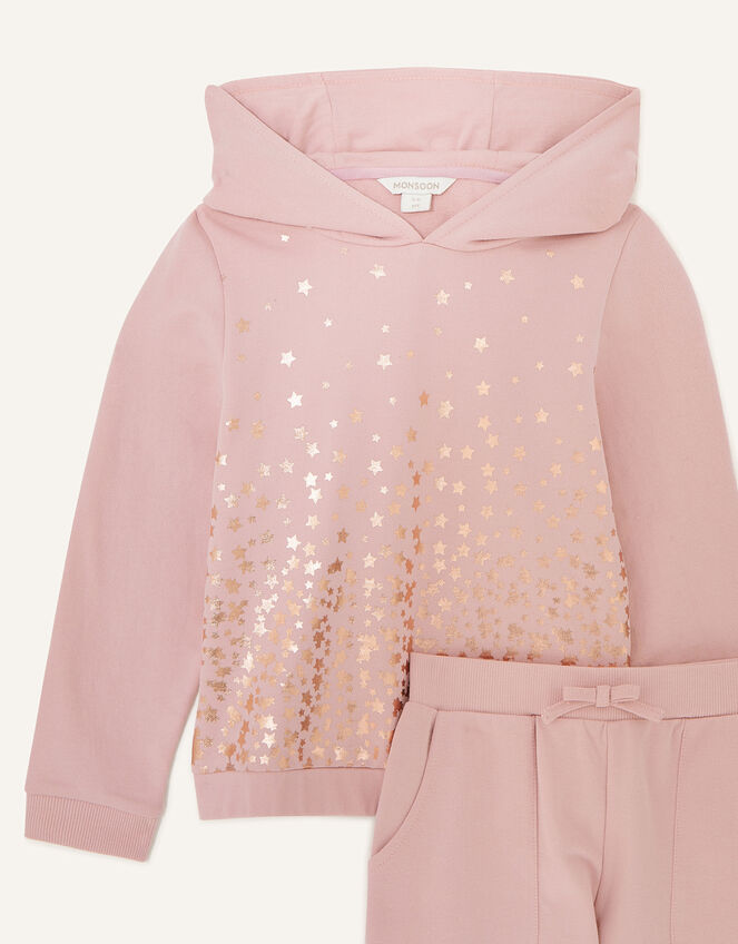 Foil Star Hoody and Joggers Set, Nude (NUDE), large