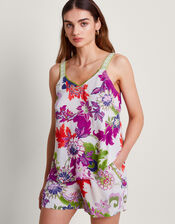 Arissa Print Cami, Ivory (IVORY), large