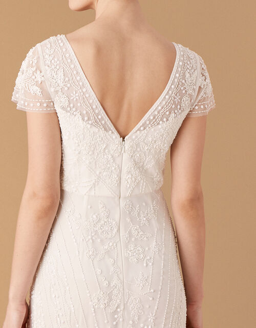 Monsoon – Marilyn Floral Embellished Bridal Dress Ivory Mariage Bohème MONSOON
