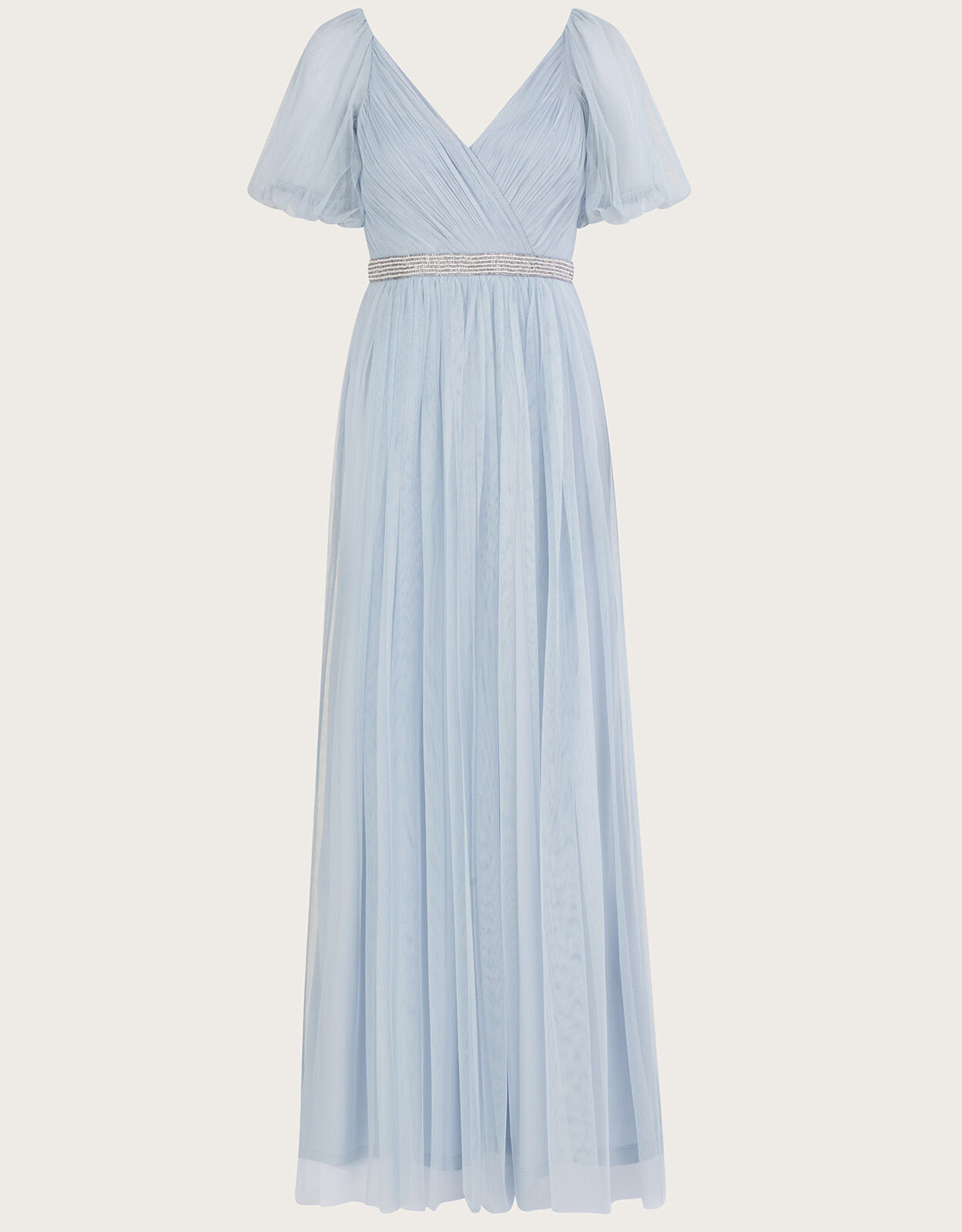 Meghan Mesh Maxi Dress in Recycled Polyester Evening Dresses