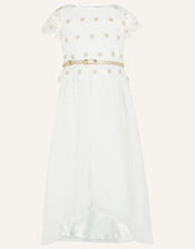 Daisy Henrietta High Low Dress, Ivory (IVORY), large