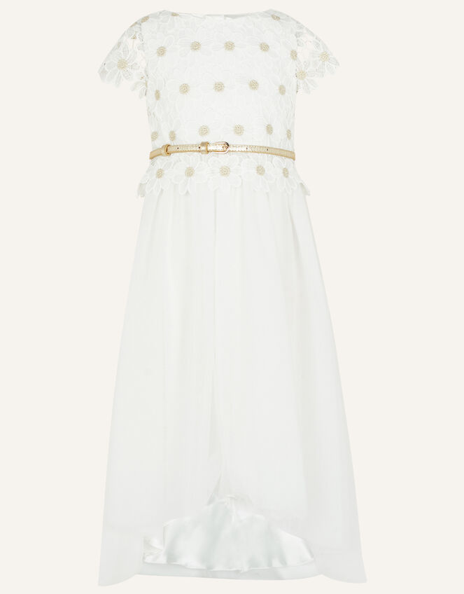 Daisy Henrietta High Low Dress, Ivory (IVORY), large