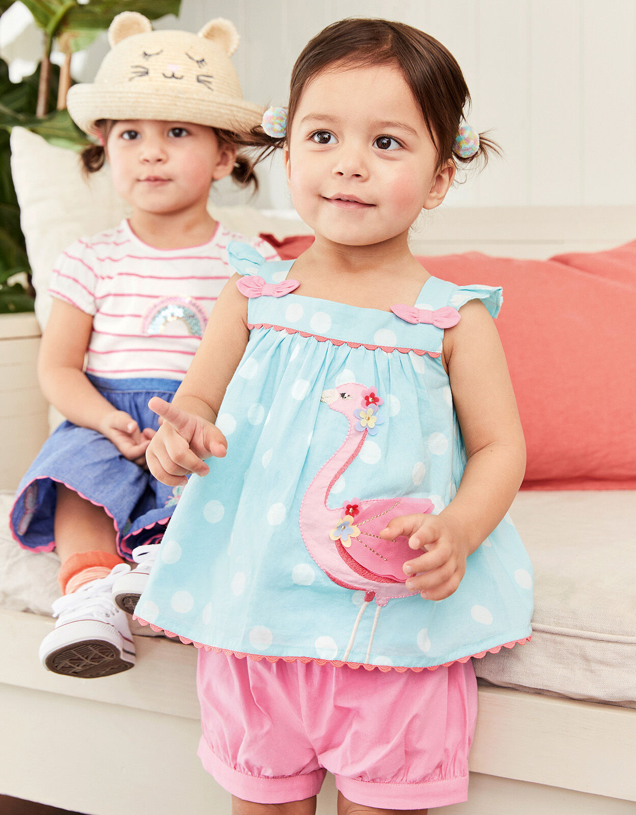 Baby girl sales clothes with flamingos
