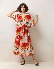 One Hundred Stars Acer Print Kaftan Dress, , large