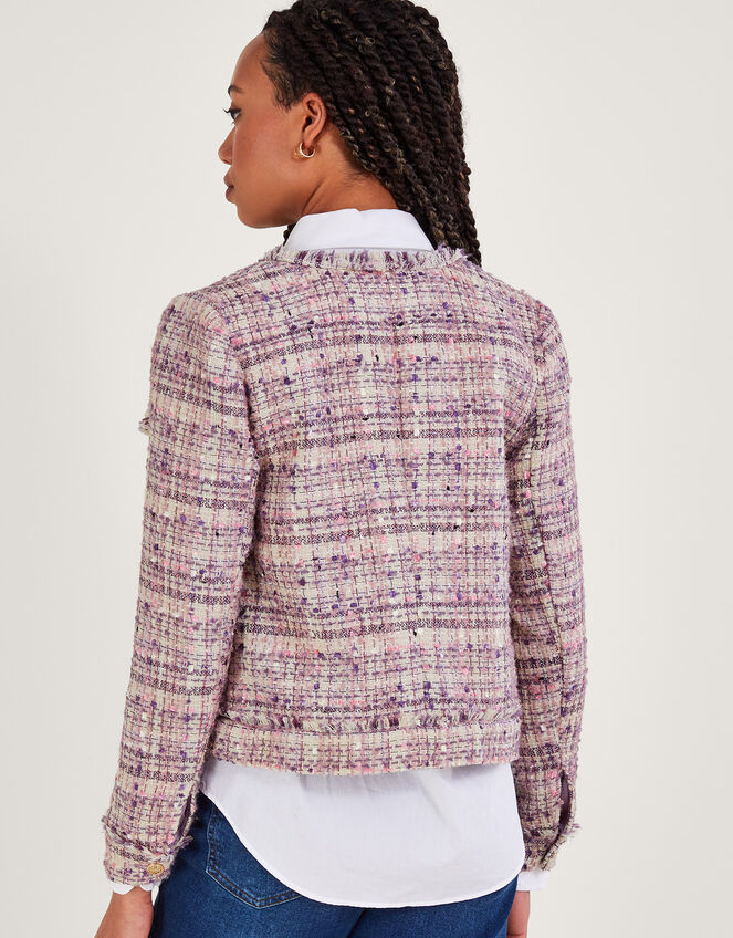 Toni Tweed Jacket, Pink (PINK), large