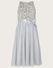 Truth Sequin Occasion Dress , Grey (GREY), large