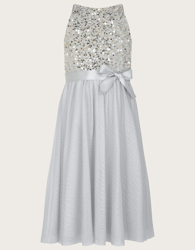 Truth Sequin Occasion Dress , Grey (GREY), large