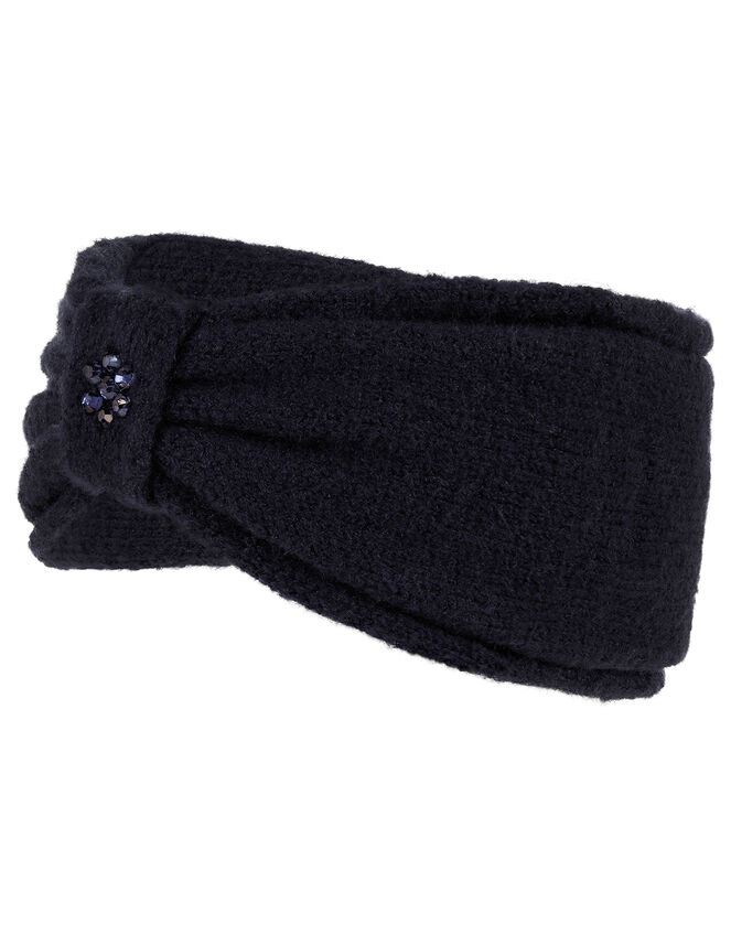 Sparkle Bow Knit Bando, , large