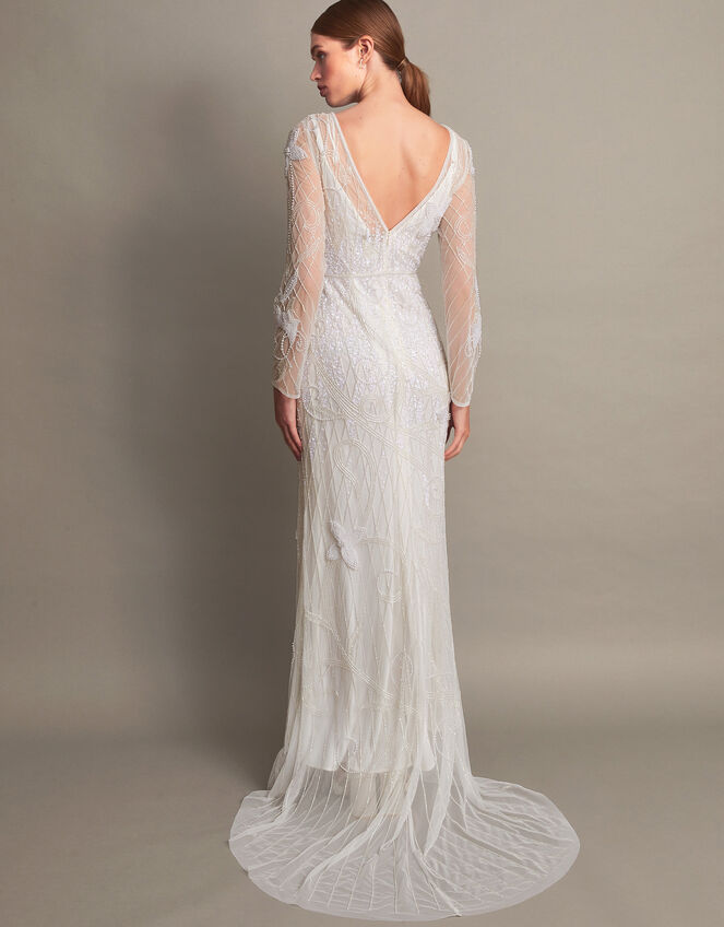 Alexa Beaded Bridal Dress Ivory | Wedding Dresses | Monsoon UK.