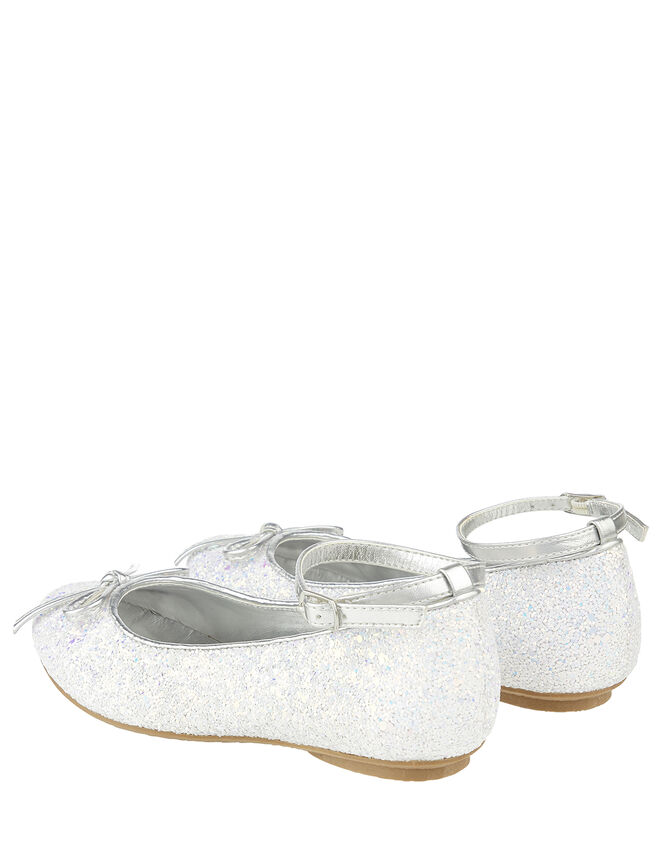 Anya Magical Glitter Ballet Flats, Blue (BLUE), large