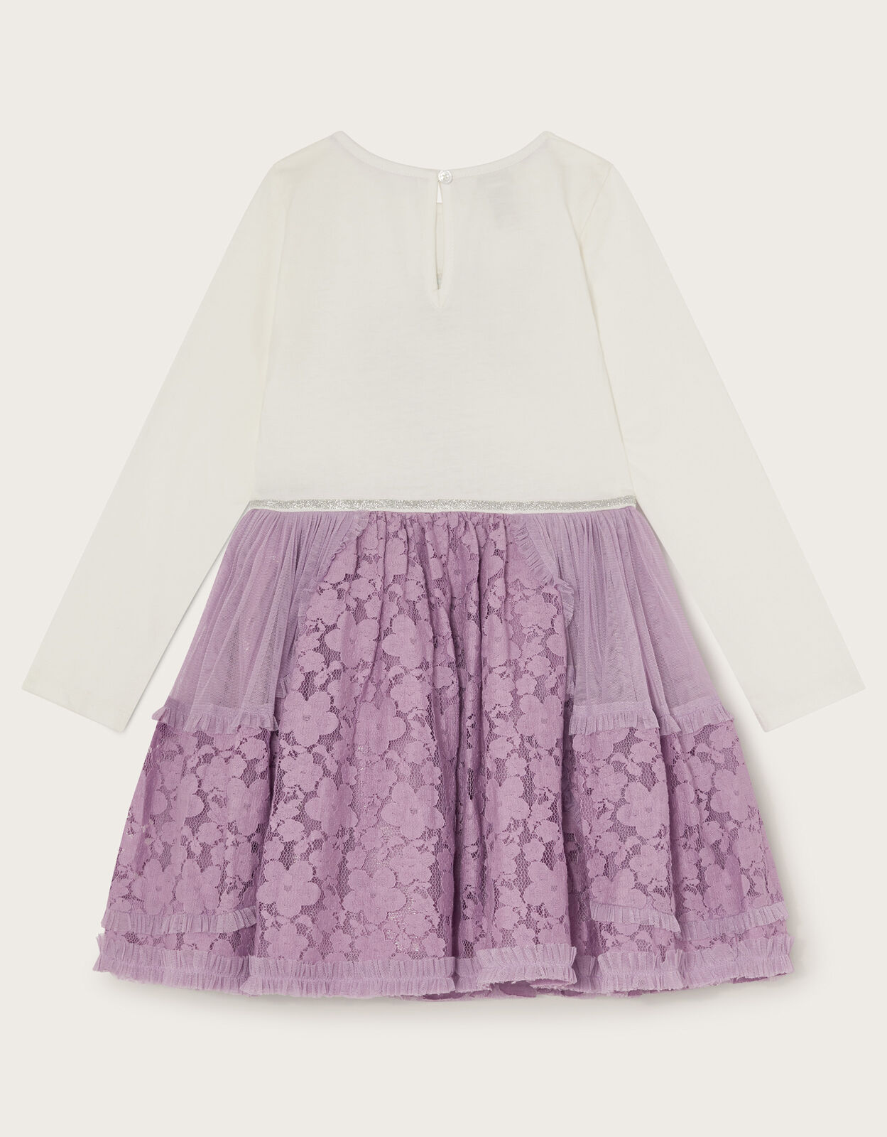 Unicorn Lace Disco Dress Purple Girls Dresses Monsoon UK