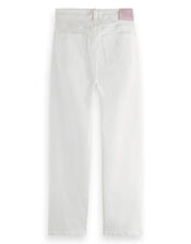 Scotch and Soda Sky Straight Jeans Longer Length, White (WHITE), large