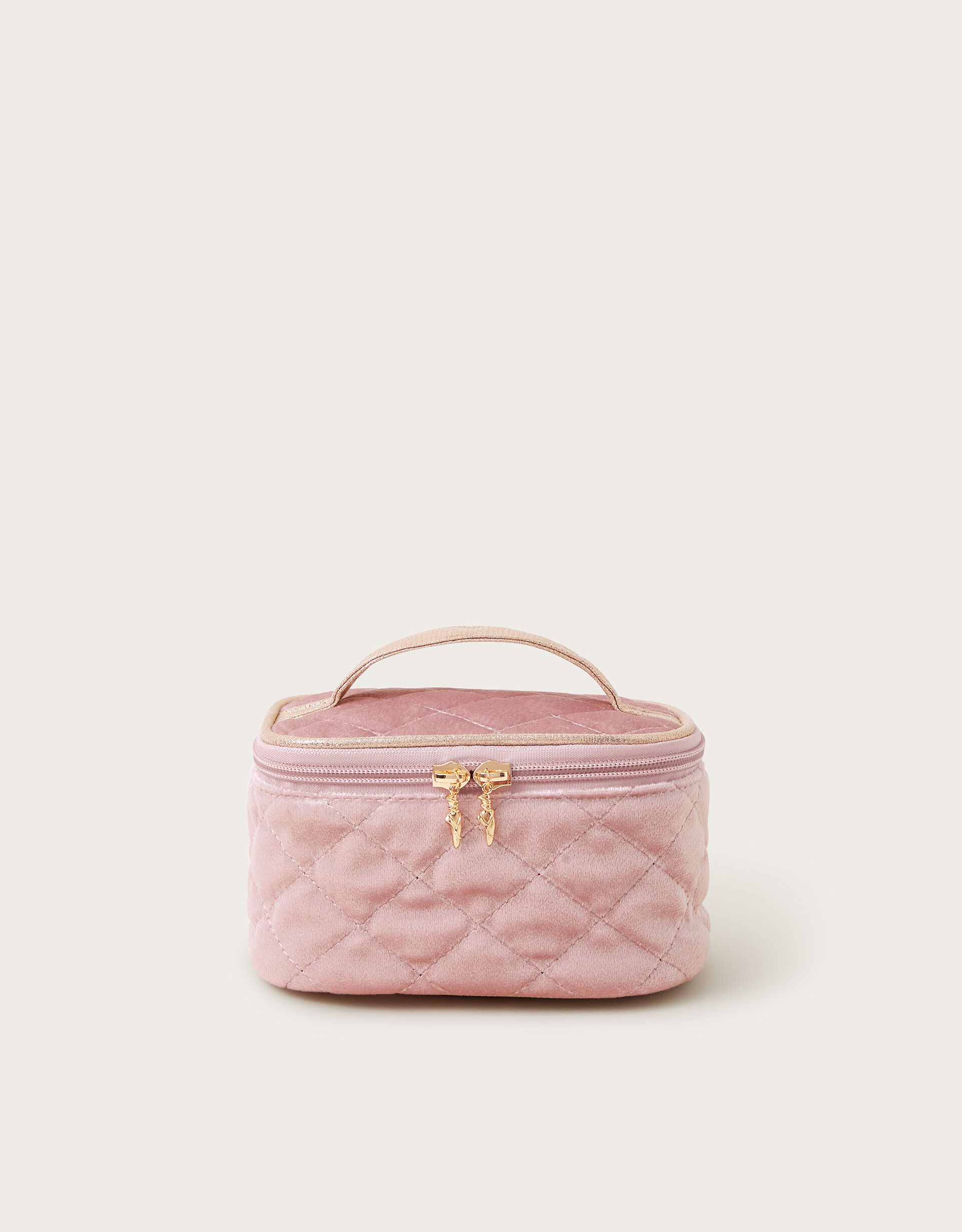 Ballet Quilted Velvet Vanity Case