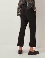 Blake Crop Flare Trousers, Black (BLACK), large