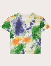 Tie Dye Skater T-Shirt, Multi (MULTI), large