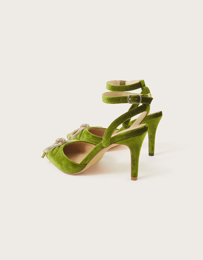 Pointed Toe Heels Green