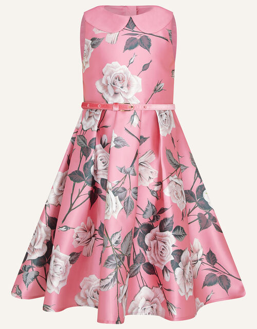 Alicia Floral Print Dress, Pink (PINK), large
