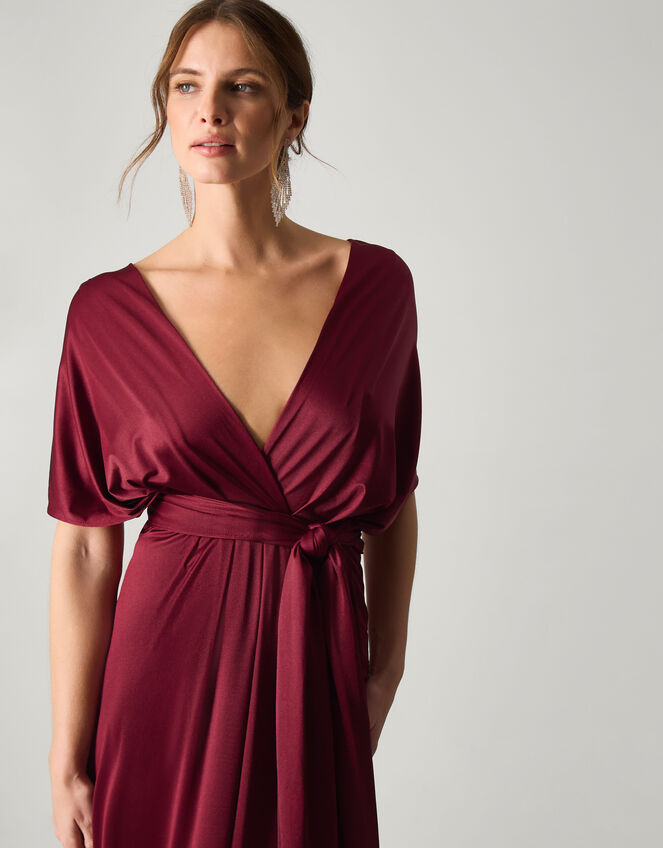 Thea Multiway Bridesmaid Dress, Red (BURGUNDY), large