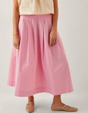 Alexa A-Line Maxi Skirt, Pink (PINK), large