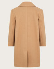 Crombie Coat, Camel (CAMEL), large