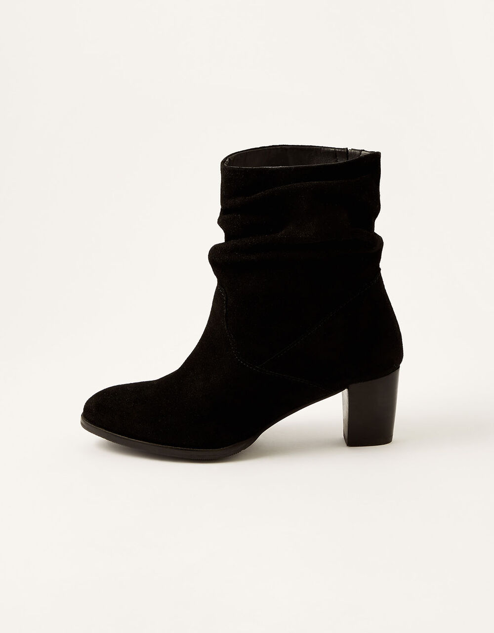 black slouch ankle boots womens