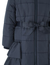 Ocean Padded Coat in Recycled Polyester, Blue (NAVY), large