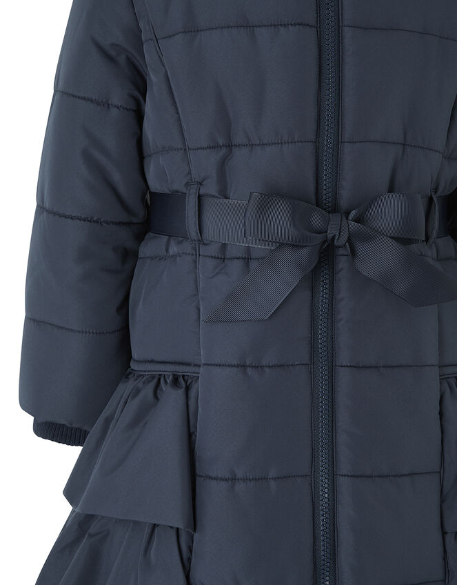 Ocean Padded Coat in Recycled Polyester, Blue (NAVY), large