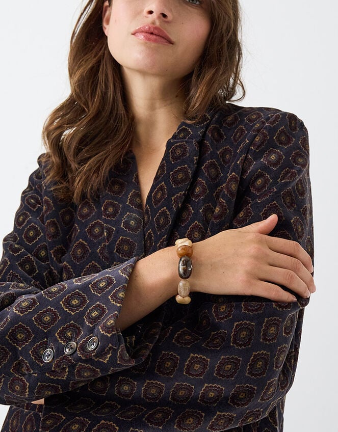 Creme Brulee Marble Bracelet, , large