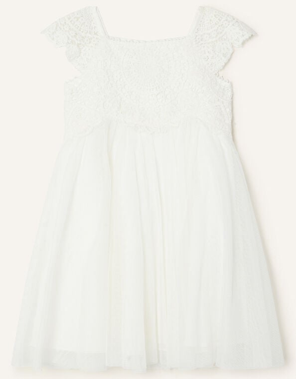 Baby Estella Dress, Ivory (IVORY), large
