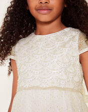 Ella Embellished Maxi Dress, Gold (GOLD), large